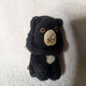 National Geographic Kids Sloth Bear Small Black Plush McDonald's Happy Meal Toy